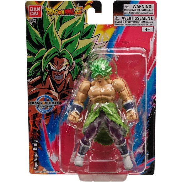 Dragon Ball Super: Evolve - Super Saiyan, Super Saiyan Broly Action Figure, 5-in - Picture 6 of 7